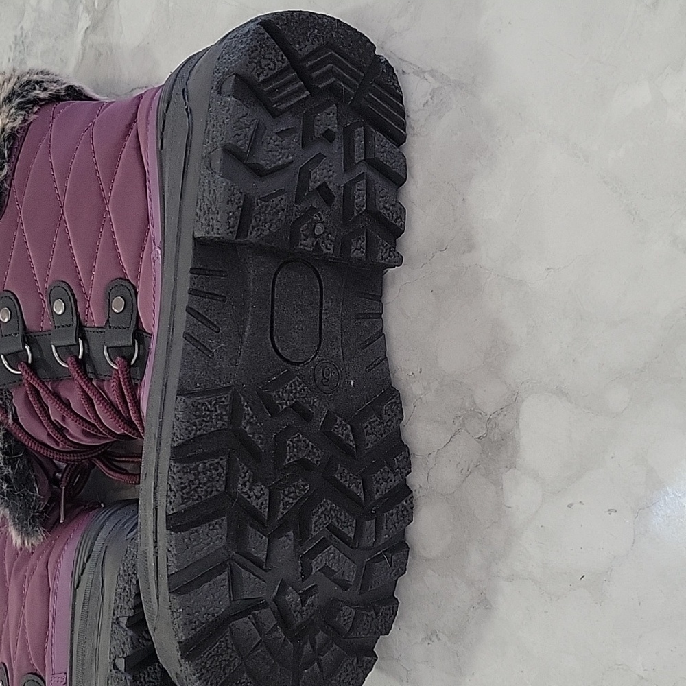 Women's Snow Boots Warm Insulated Faux Fur Lined Waterproof Mid-Calf Winter Boot - Picture 6 of 14